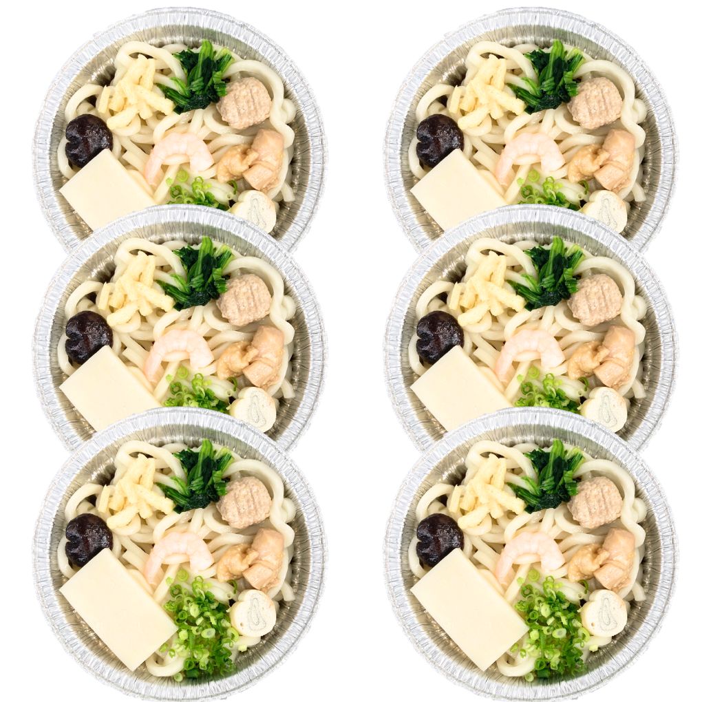 冷凍たっぷり9種具材の鍋焼きうどん6食入 – めんのマルニ／二階堂製麺所